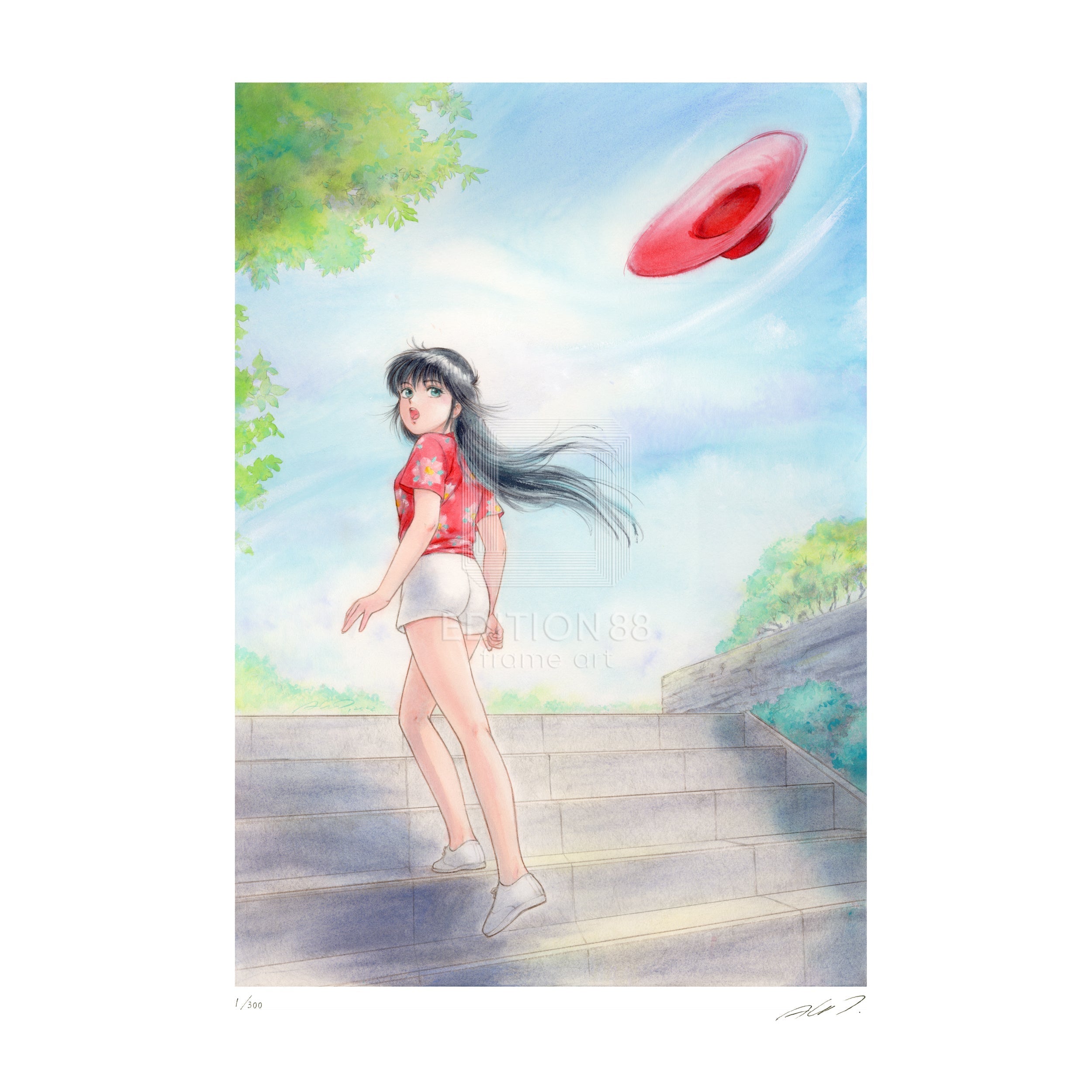 きまぐれオレンジ☆ロード」88グラフ11/ 高田明美（直筆サイン入り