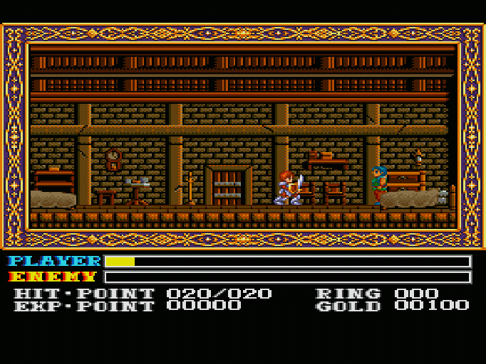 ワンダラーズ フロム イース for SHARP X68000 (C)1989,1990 日本