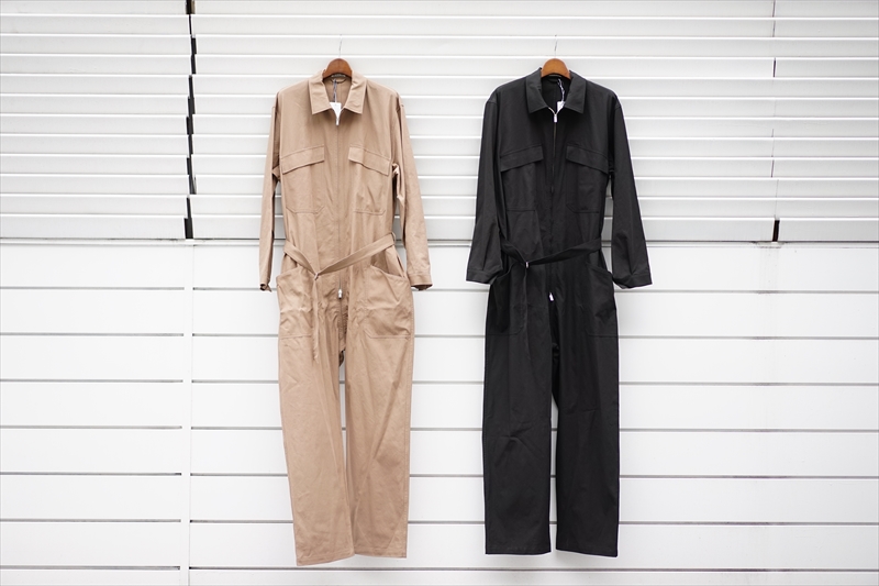 AURALEE(オーラリー)の新作、Finx Hard Twist Gabardine Jumpsuitのご