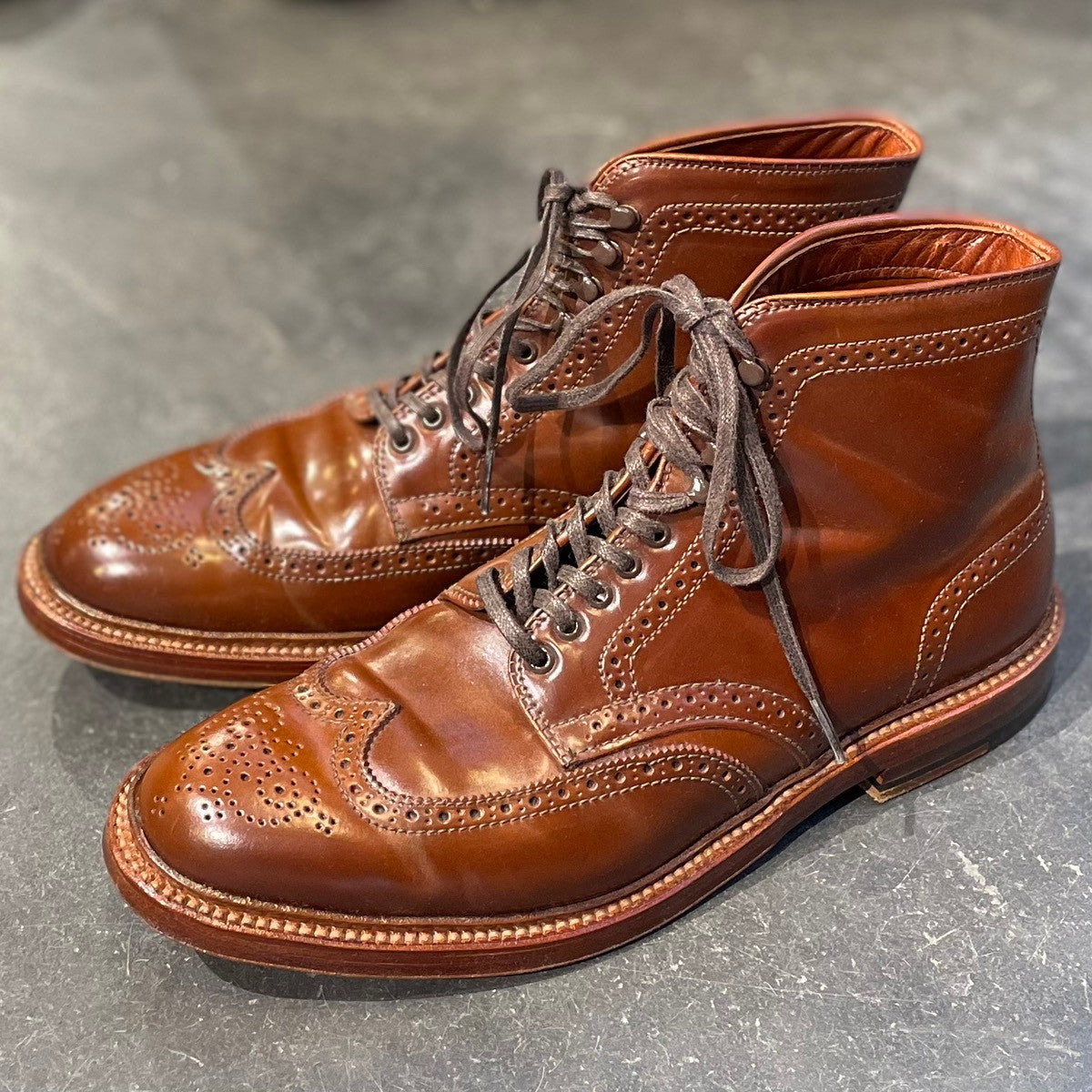 ALDEN】オールデン 44621H ウイングチップブーツ ラベロ コードバン