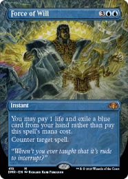 意志の力 / Force of Will MTG Foil】《意志の力/Force of Will》[MPS2