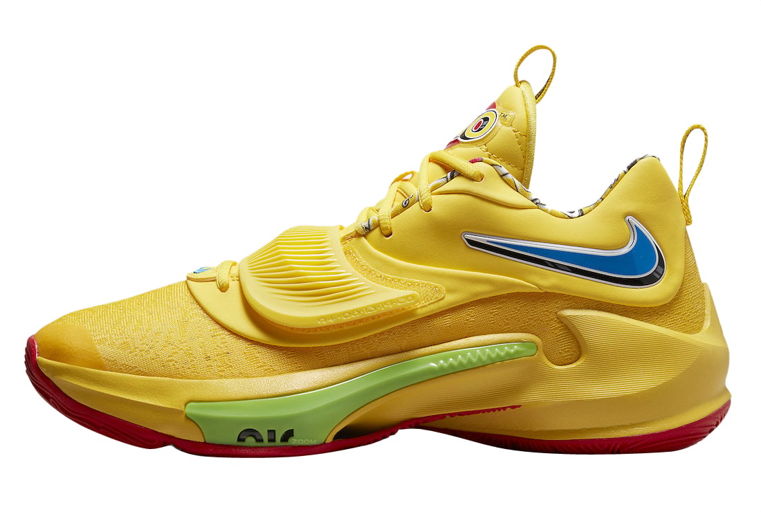 UNO x Nike Zoom Freak 3 Yellow - Mar 2022 - DC9364-700