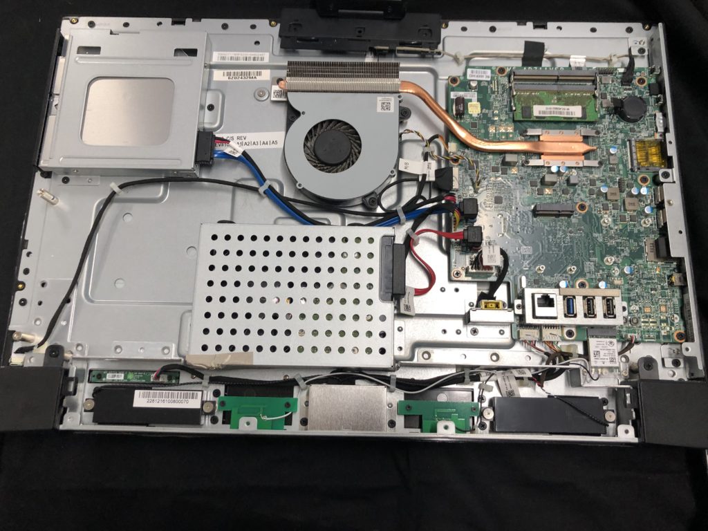 栗東市 P様 LAVIE Desk All-in-one（DA570）設定メンテナンス・SSD換装