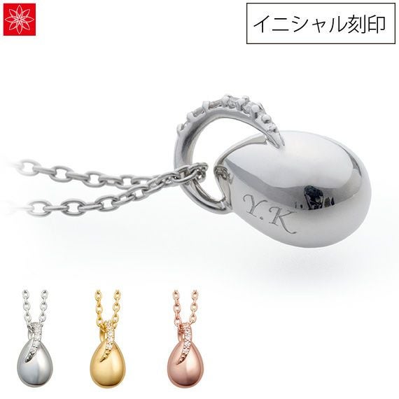 遺骨ペンダント Soul Jewelry ダイヤ K10ー遺骨ペンダント・ミニ骨壺の