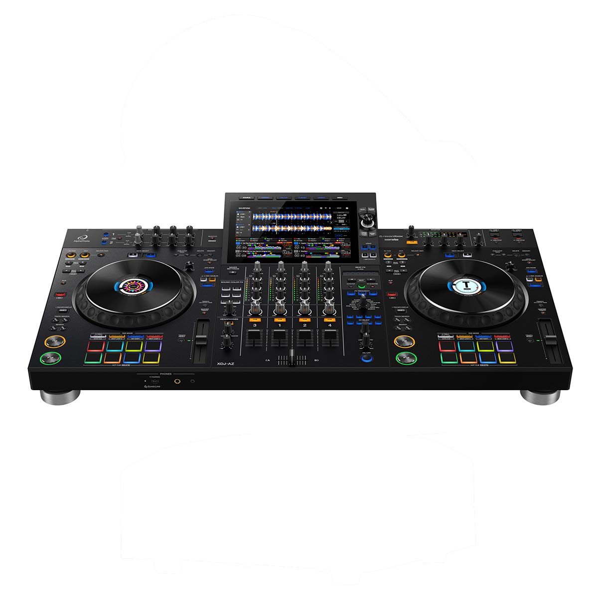 The AlphaTheta XDJ-AZ: All-In-One DJ System with Decksaver