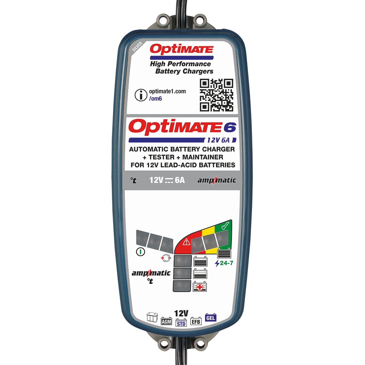 OptiMate 6 Ampmatic - テックメイトジャパン㈱