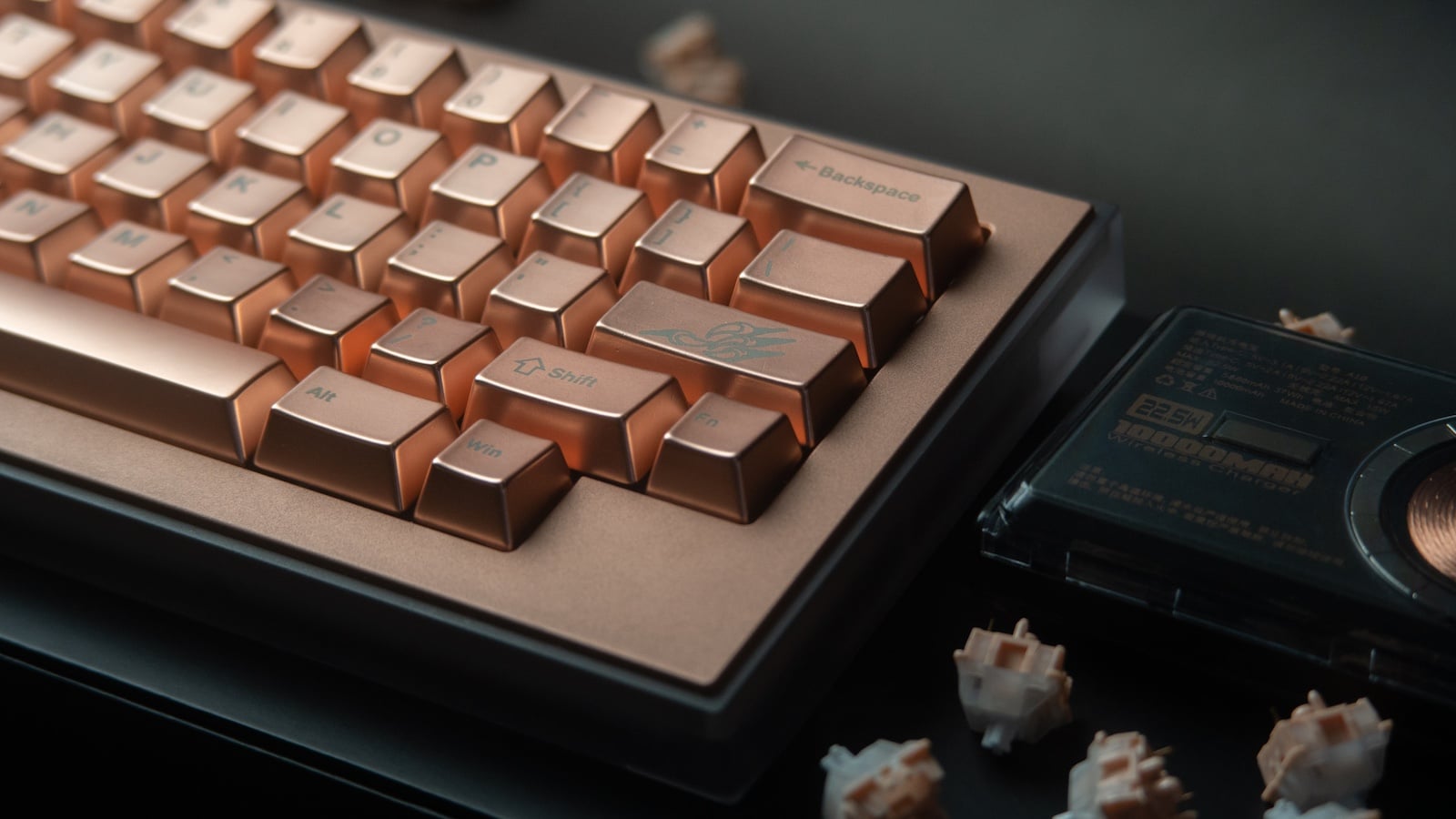 Awekeys Full Metal Keycap Set offers unique customization options