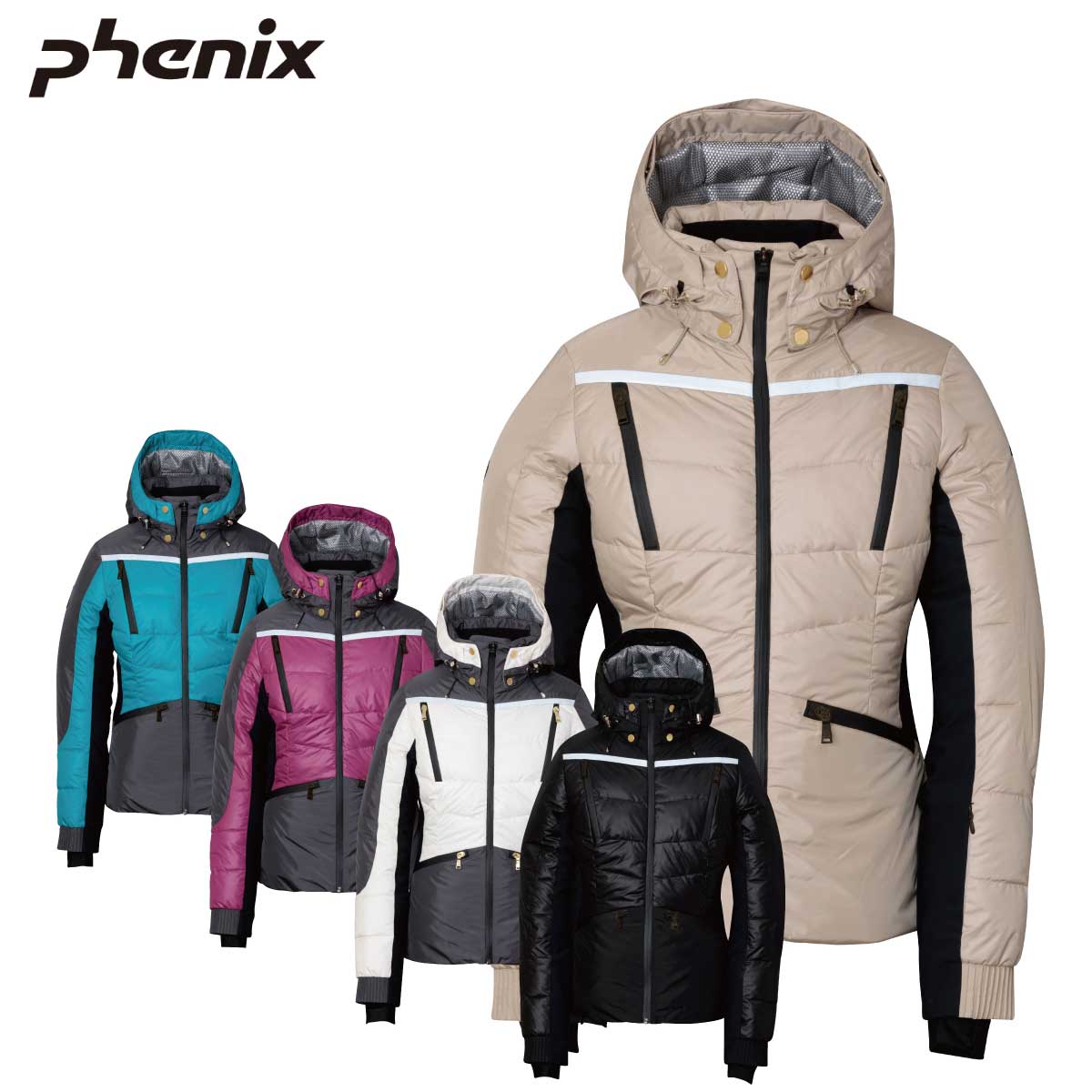 楽天市場】phenix スキーウェア（カラーホワイト）（スキー用ウェア