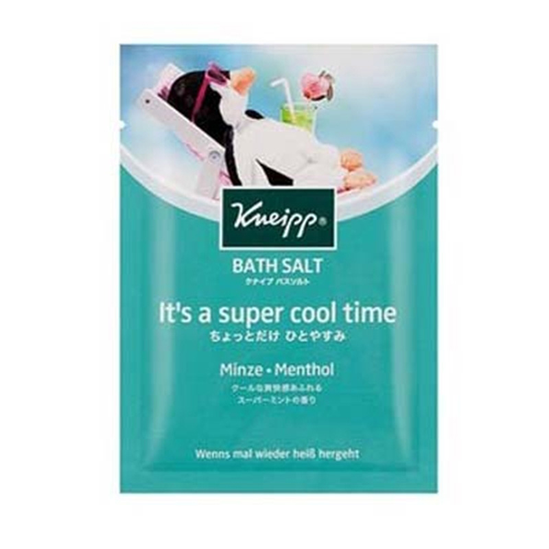 クナイプ バスソルト スーパーミントの香り 分包 【数量限定】 50g