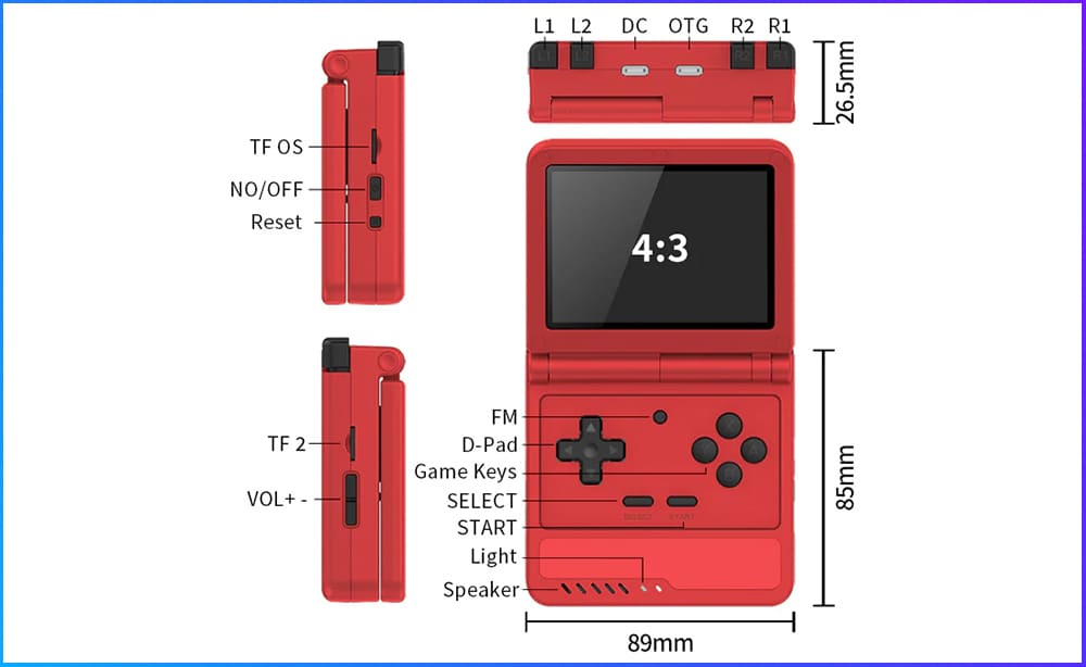 中華ゲーム機「Powkiddy V90S」販売開始│とんちき録