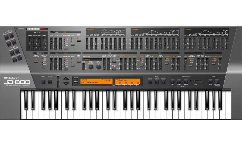 ヴィンテージ・シンセの輝くサウンドを今すぐ手に入れよう！JD-800 by