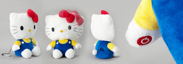 オンライン限定30％オフ】音楽にあわせて踊る♪Hello Kitty ぬいぐるみ