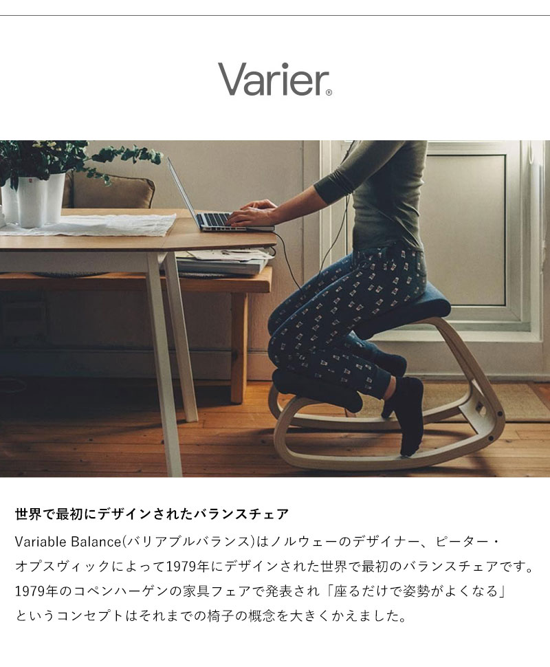 楽天市場】バランスチェア バリアブル アタッチメント付き ヴァリ