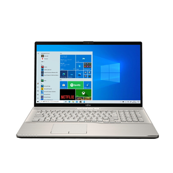 楽天市場】富士通 ノートパソコン Office付き 新品 同様 Ryzen 5 8GB