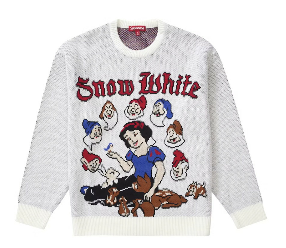 楽天市場】FW24 Supreme Snow White Sweater シュプリーム スノー