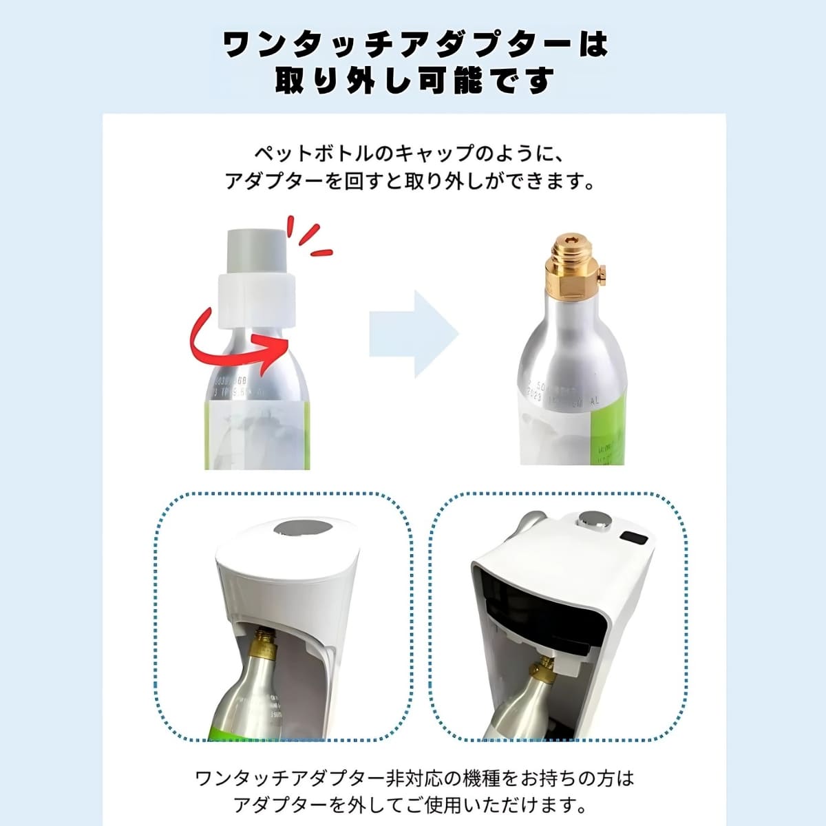 楽天市場】Drinkmate 炭酸ガスシリンダー 410g×2本 DRMCOS2SC／DRM0038