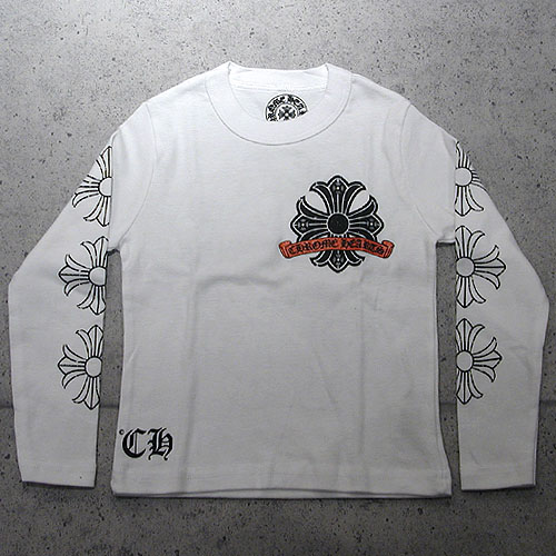 クロムハーツ キッズ長袖 サイズ3 Chrome Hearts子供服 キッズ 長袖t