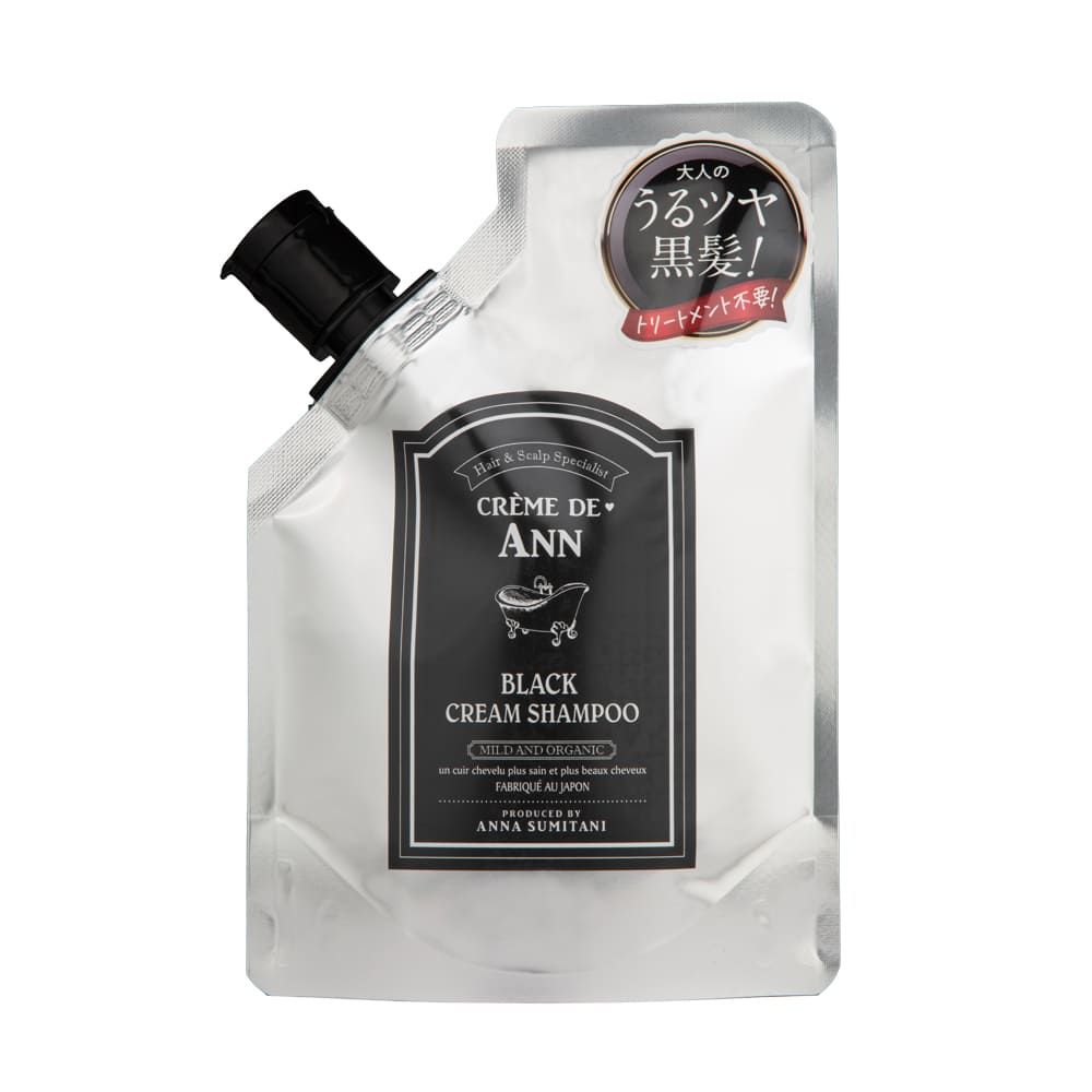 CRÈME DE ANN ブラッククリームシャンプー 黒髪ケア クレムドアン 楽天