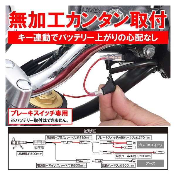 楽天市場】デイトナ D17213 USB電源 USB-C PD3.0対応 18W iPhone