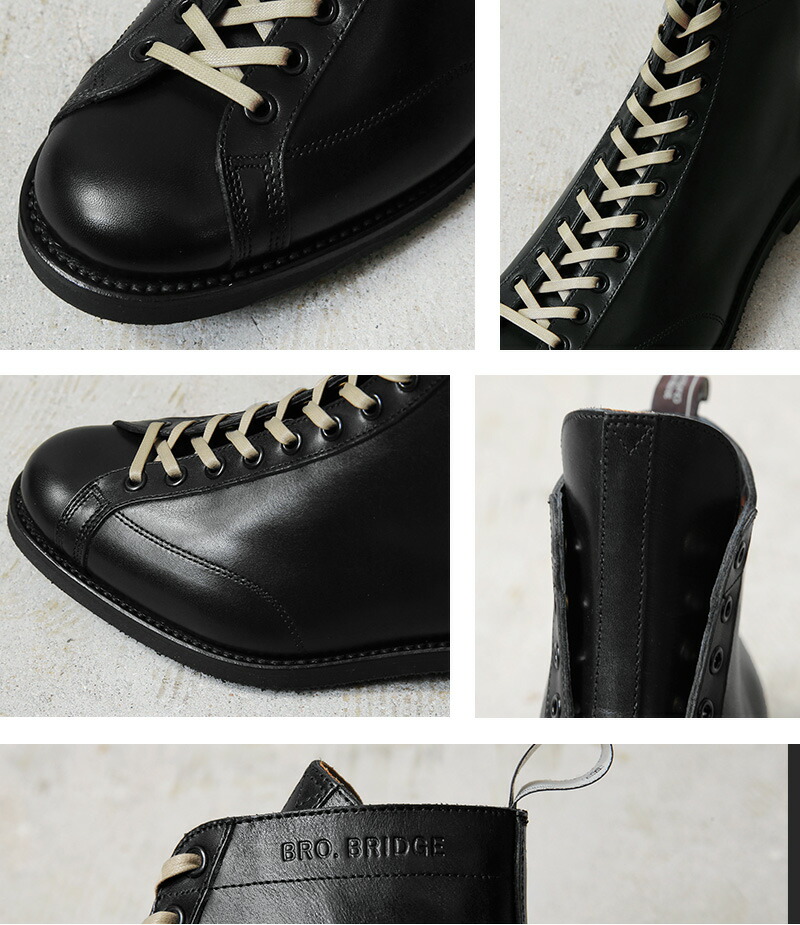楽天市場】BROTHER BRIDGE ブラザーブリッジ HENRY VINTAGE BLK / CALF