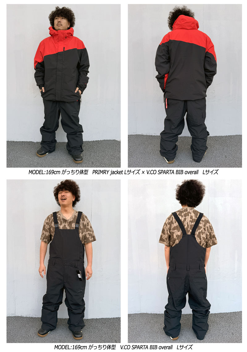 楽天市場】24-25 VOLCOM/ボルコム V.CO SPARTA BIB overall 着用説明