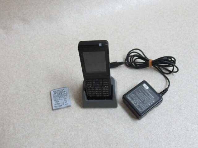 楽天市場】【中古】WX330JE D 黒WILLCOM/ウィルコム PHS電話機