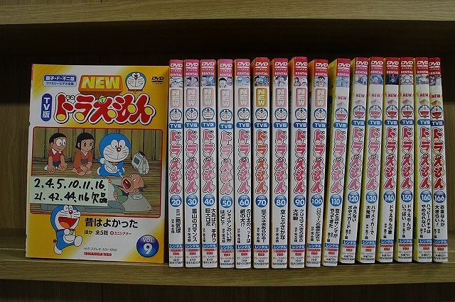 楽天市場】【送料無料】 〔中古〕 DVD NEW TV版 ドラえもん 1〜166巻