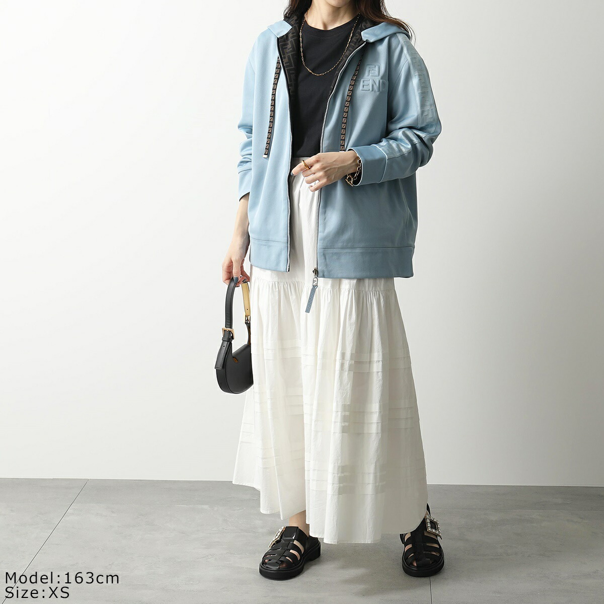楽天市場】FENDI フェンディ パーカー FENDIRAMA JERSEY FAF142 AGOP