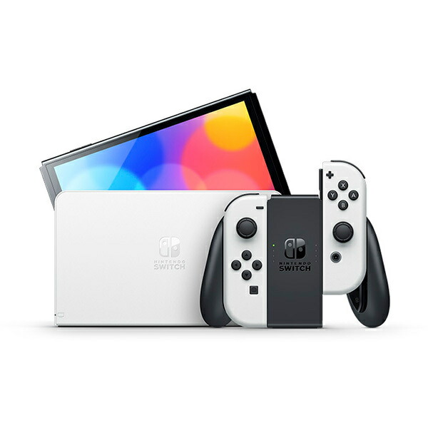 楽天市場】Nintendo Switch 有機ELモデル Joy-Con L R ホワイト 新品