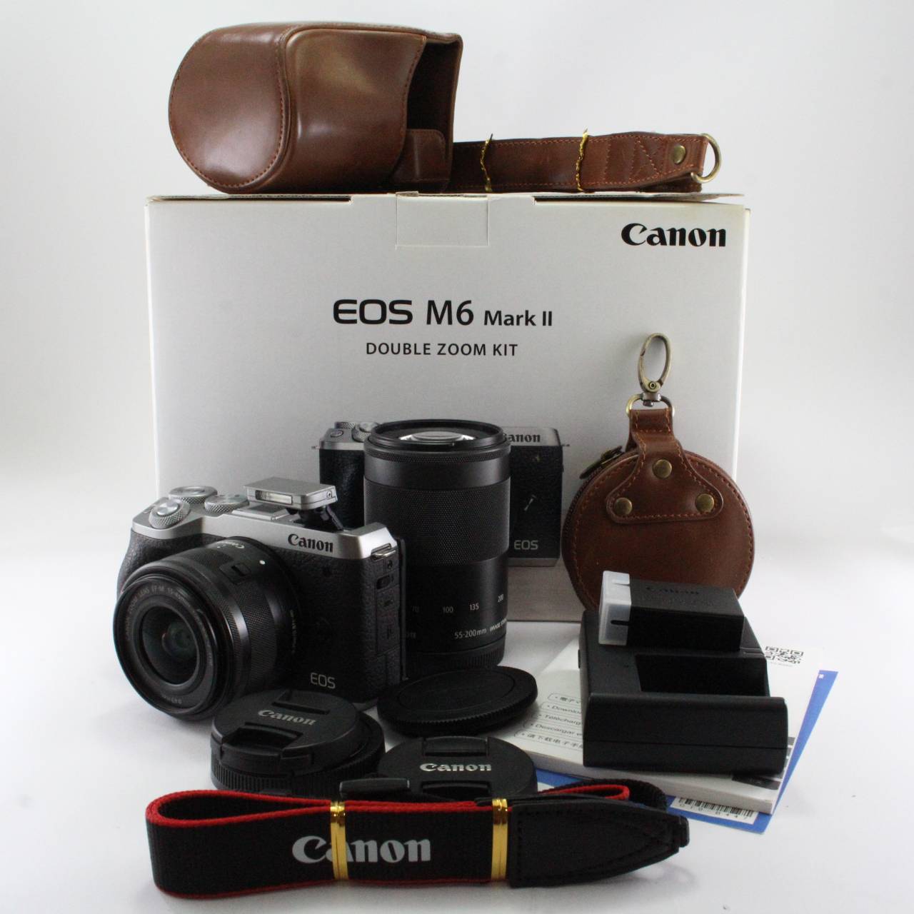 楽天市場】キヤノン eos m6 mark ii ダブルズームキットの通販