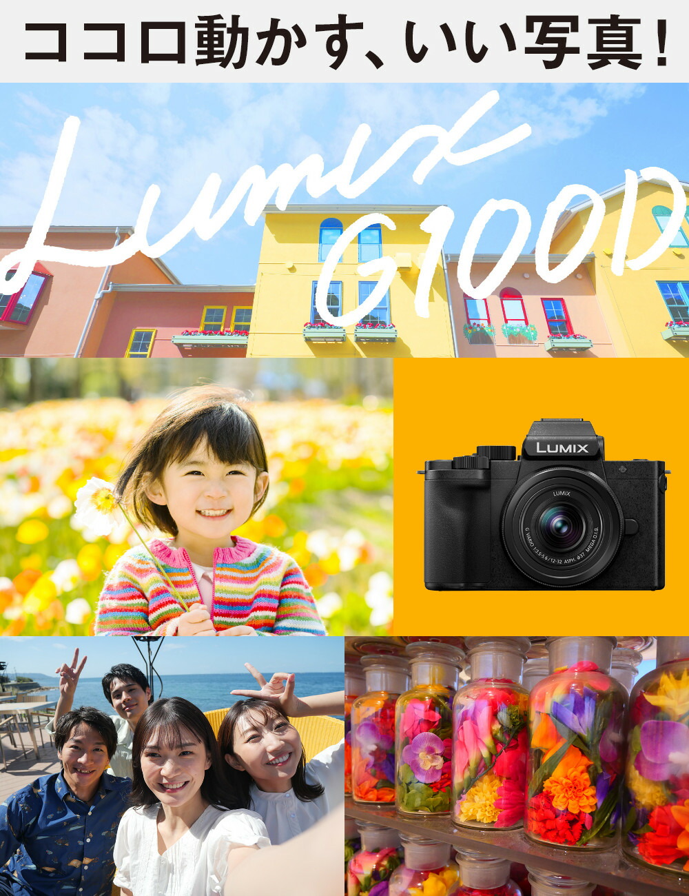 楽天市場】(SD・クロス等5点セット) DC-G100DV-K パナソニック カメラ