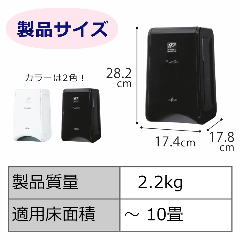 楽天市場】ゼネラル 脱臭機 PLAZION DAS-15R-W プラズィオン ホワイト