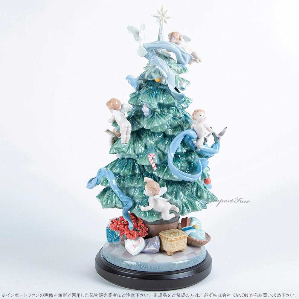 楽天市場】リヤドロ 幸せの魔法 クリスマスツリー 天使 世界限定制作数