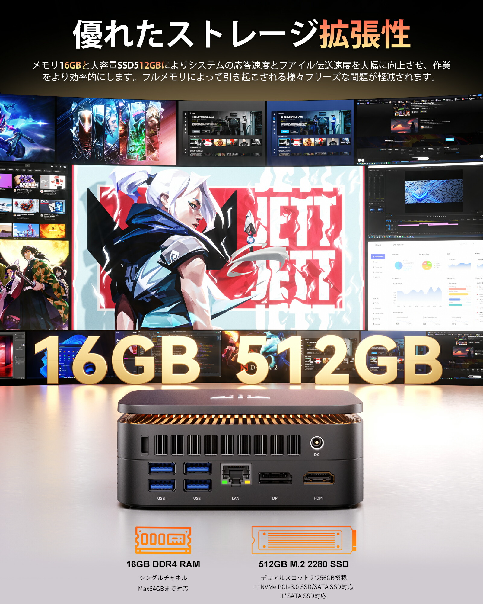 楽天市場】【SS期間限定15％OFF】【N150よりコスパ】NIPOGI mini pc