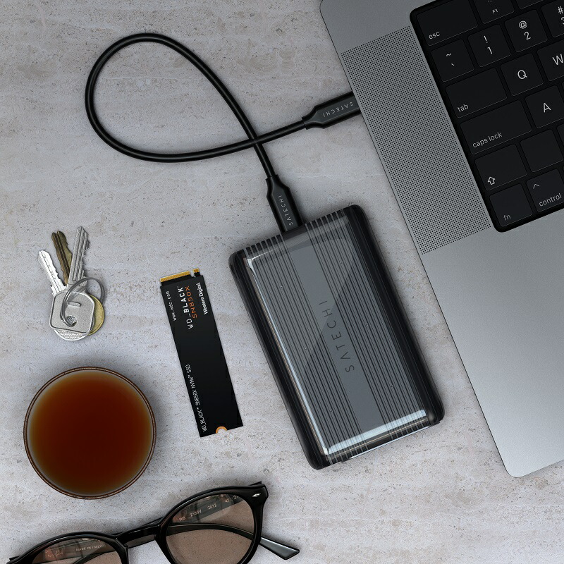 楽天市場】Satechi USB4 NVMe SSD Pro Enclosure エンクロージャー PST