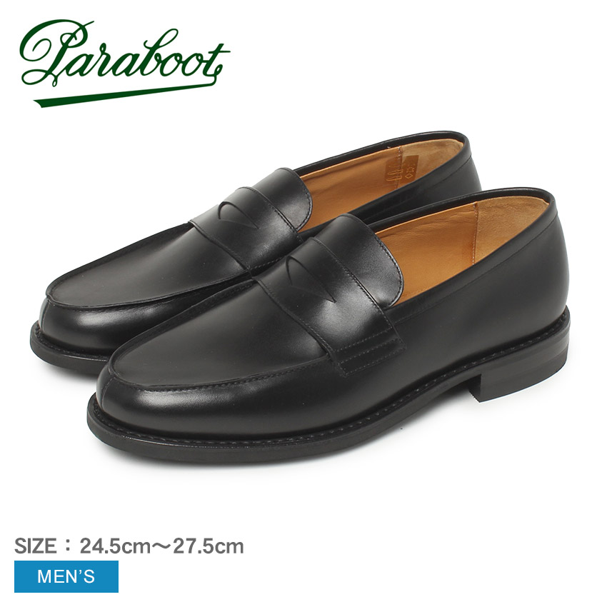 楽天市場】パラブーツ アドニス PARABOOT ローファー メンズ ブラック