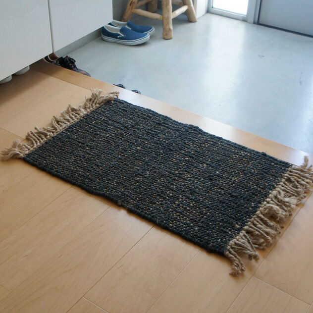 楽天市場】【50×70cm】JUTE RUG (Entrance) / ジュート ラグ 玄関