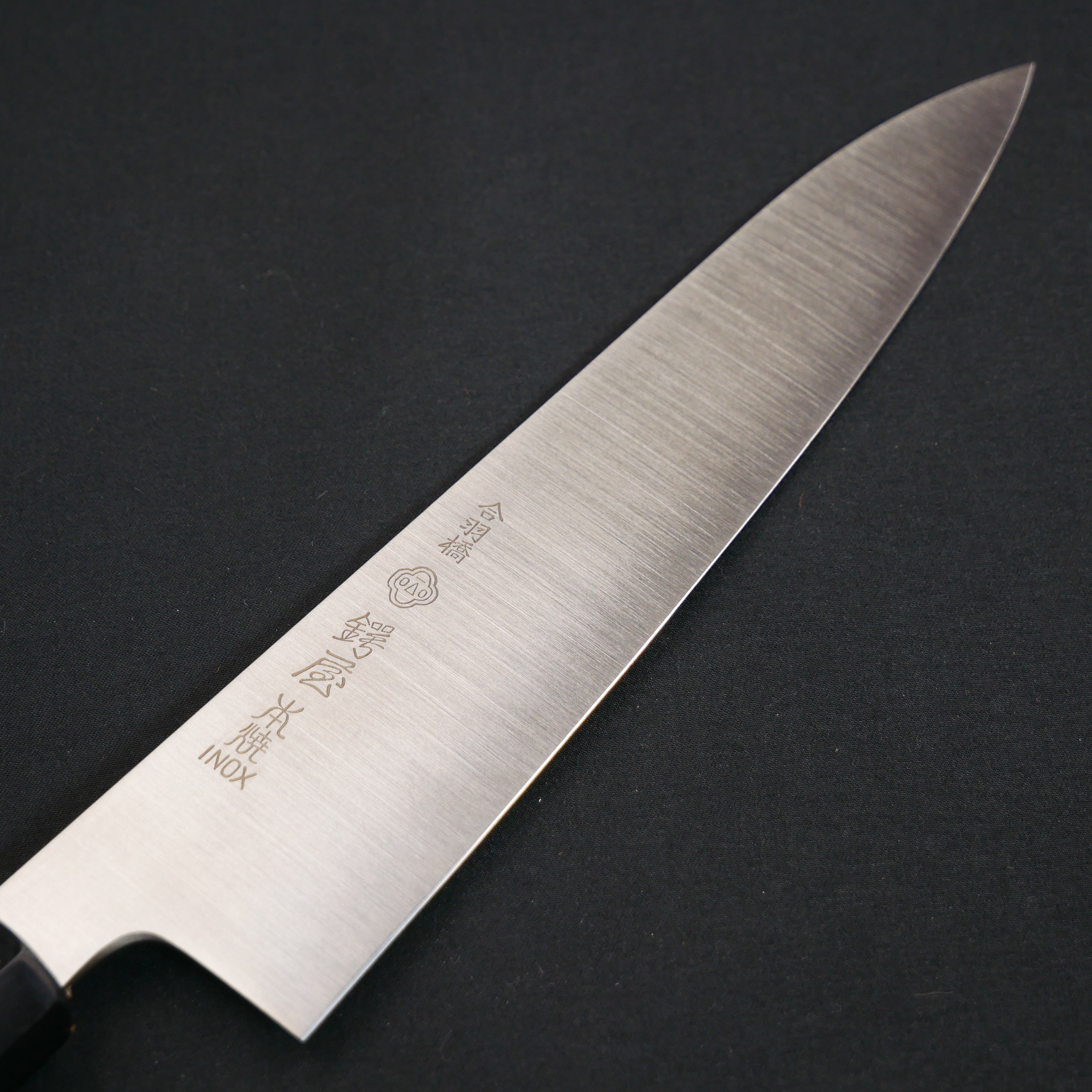 本焼 INOX 牛刀 朴八角柄 – つば屋庖丁店