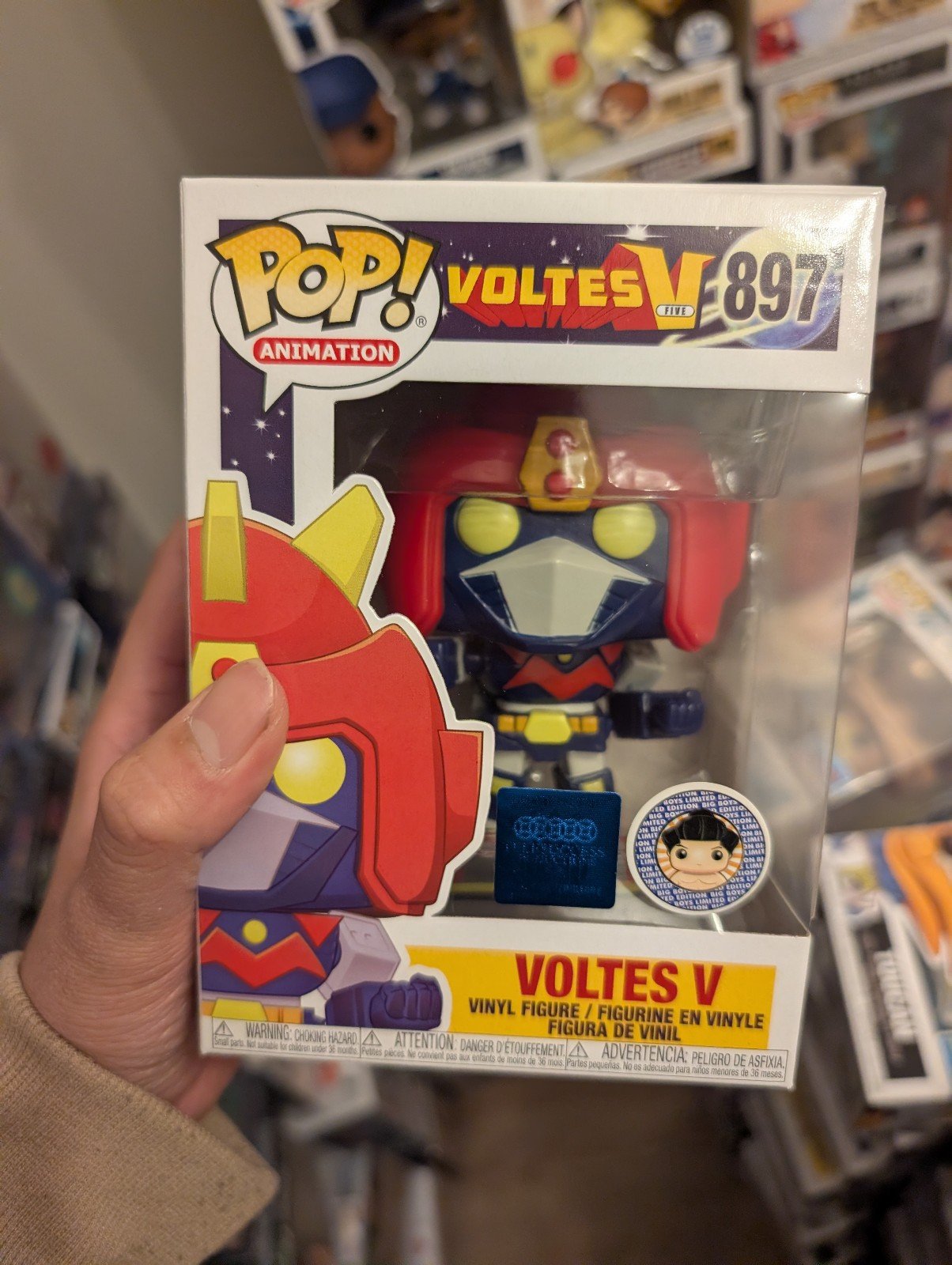 VOLTES V フィギュア POP! ANIMATION 897 Voltes V #897 Funko Pop