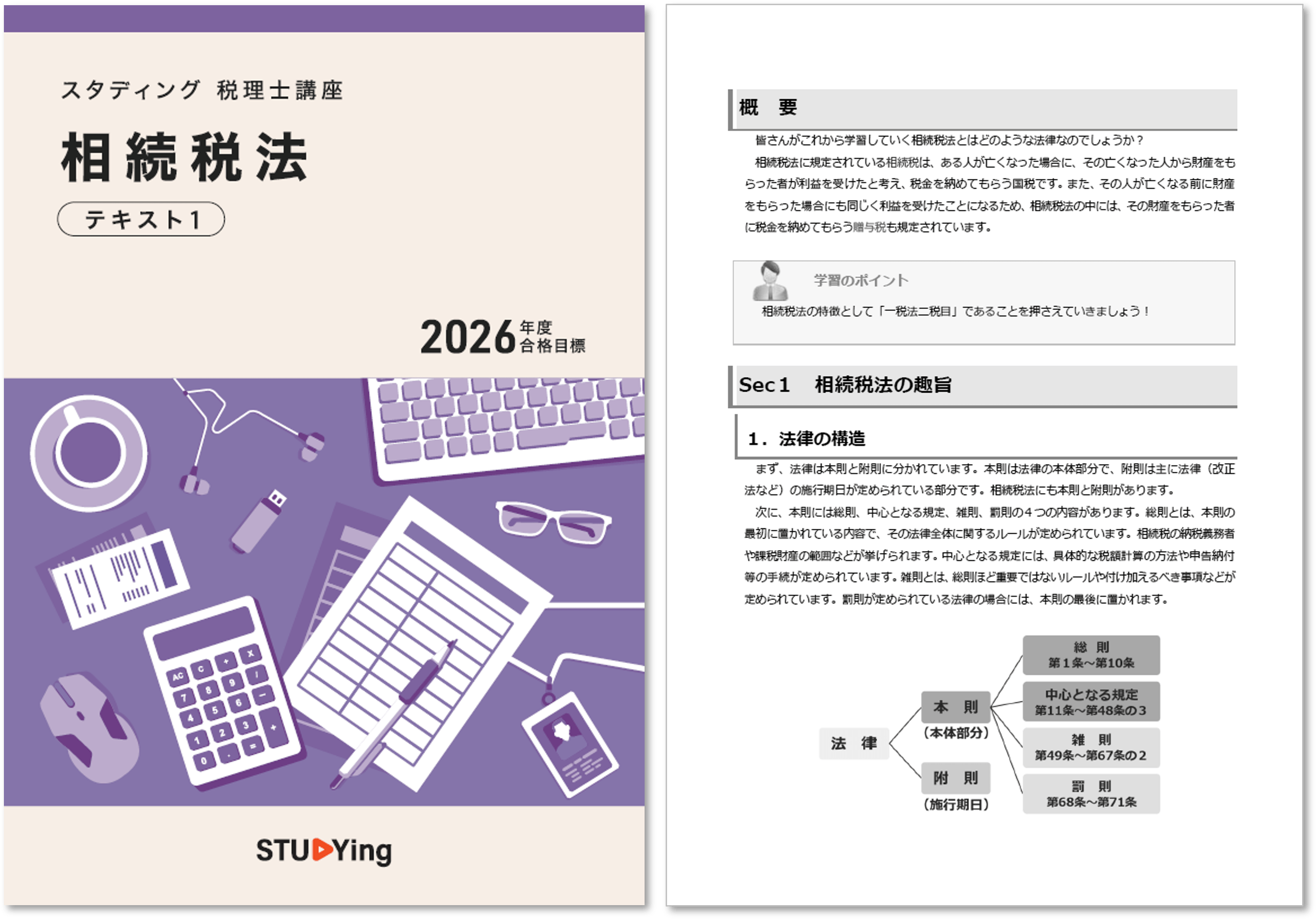 冊子版オプション_相続税法［2026年度合格目標］ - スマホで学べる