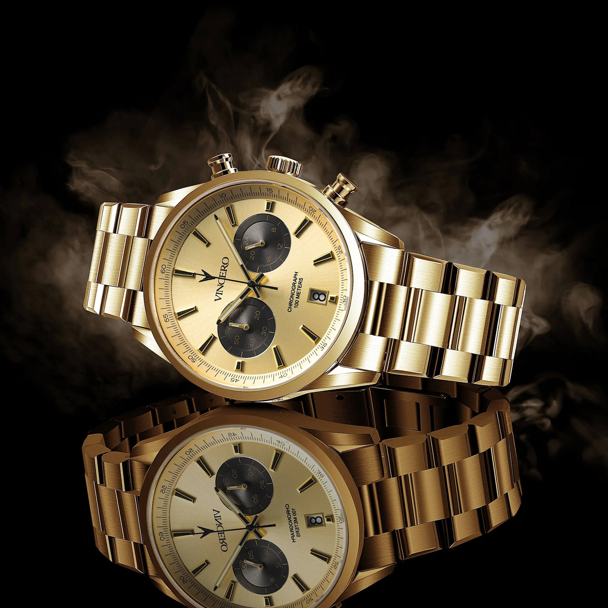 Limited Edition Chronograph - Golden Panda | Vincero Watches