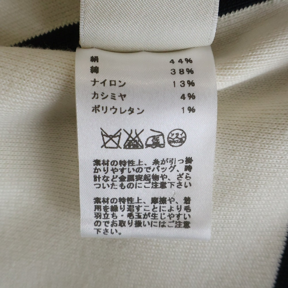 HERMES(エルメス) ノースリーブ ワンピース アイボリー/ネイビー