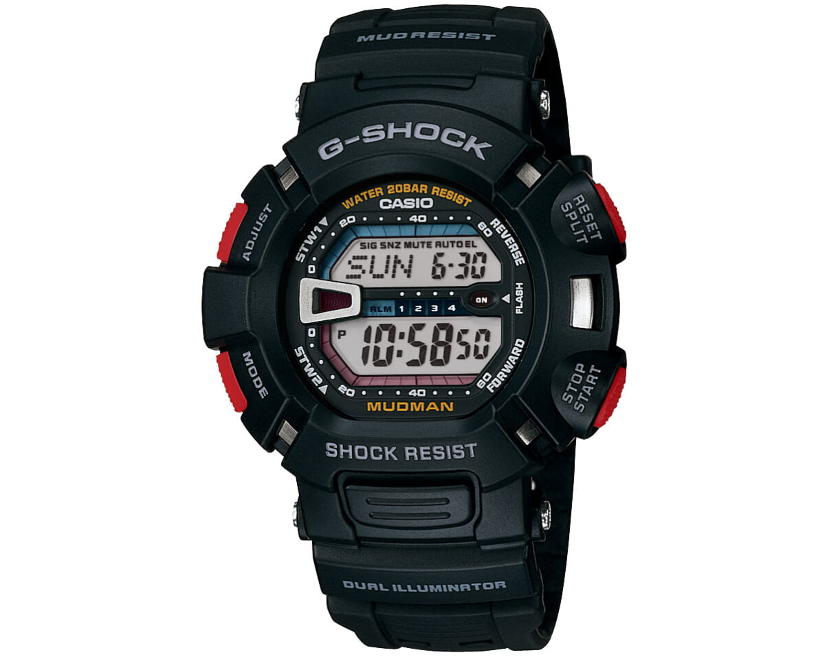 アウトドア向けG-SHOCKの進化版【塵や泥に強いマッドマン】に待望の