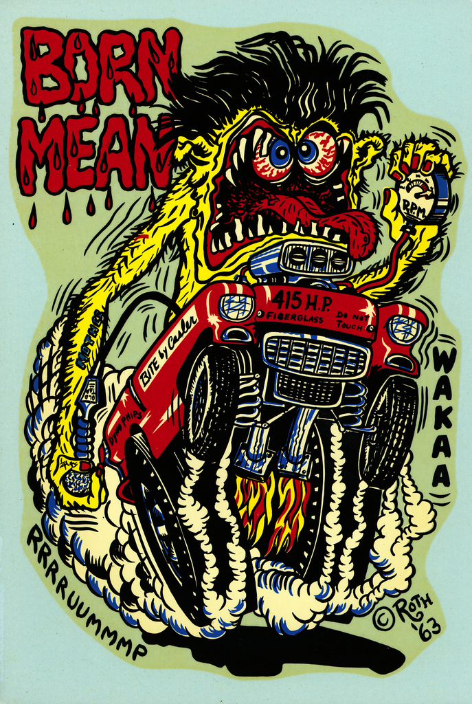 Ed “Big Daddy” Roth's Monster Car Illustrations