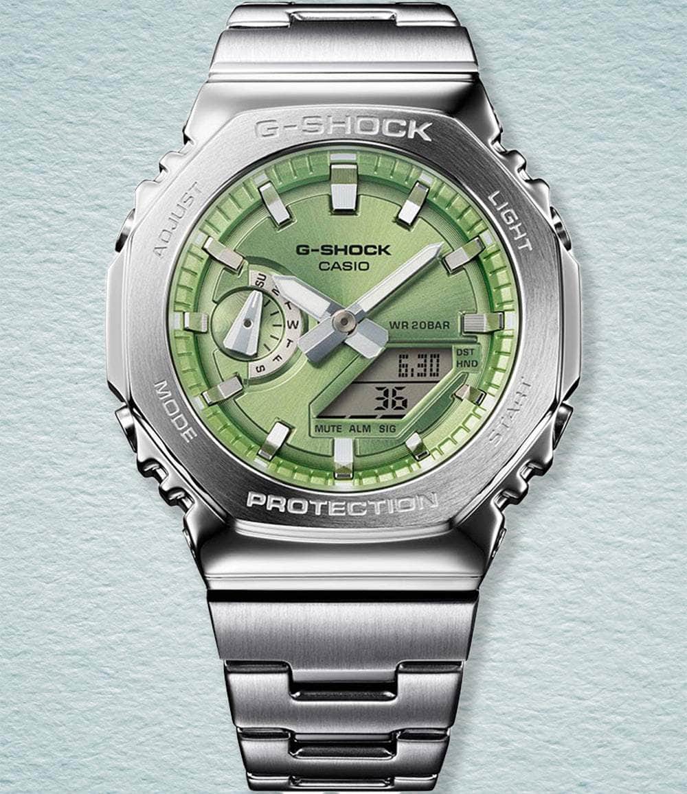 G-SHOCK Metal Covered G-Steel GM2110D – Windup Watch Shop