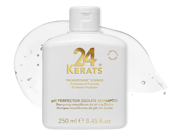PH PERFECTOR ZEOLITE SHAMPOO – 24Kerats