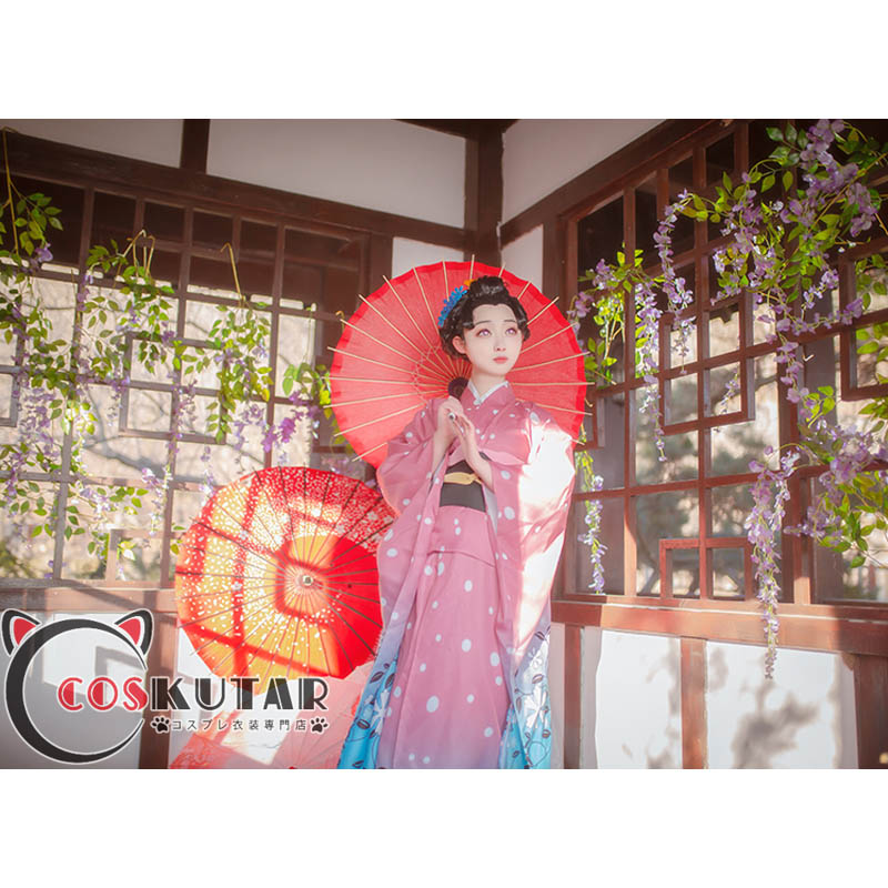鬼滅の刃 恋雪 着物 コスプレ衣装｜COSKUTARコスプレ衣装専門店