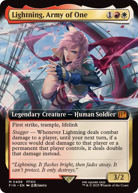 EX+](FOIL)(フルアート)(0498)シーンドライブ、ライトニング/Lightning