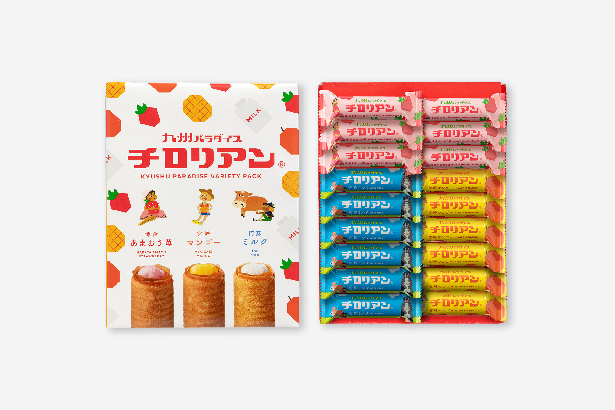九州パラダイス（ショート）詰め合せ（18本入） の商品情報 | 「千鳥