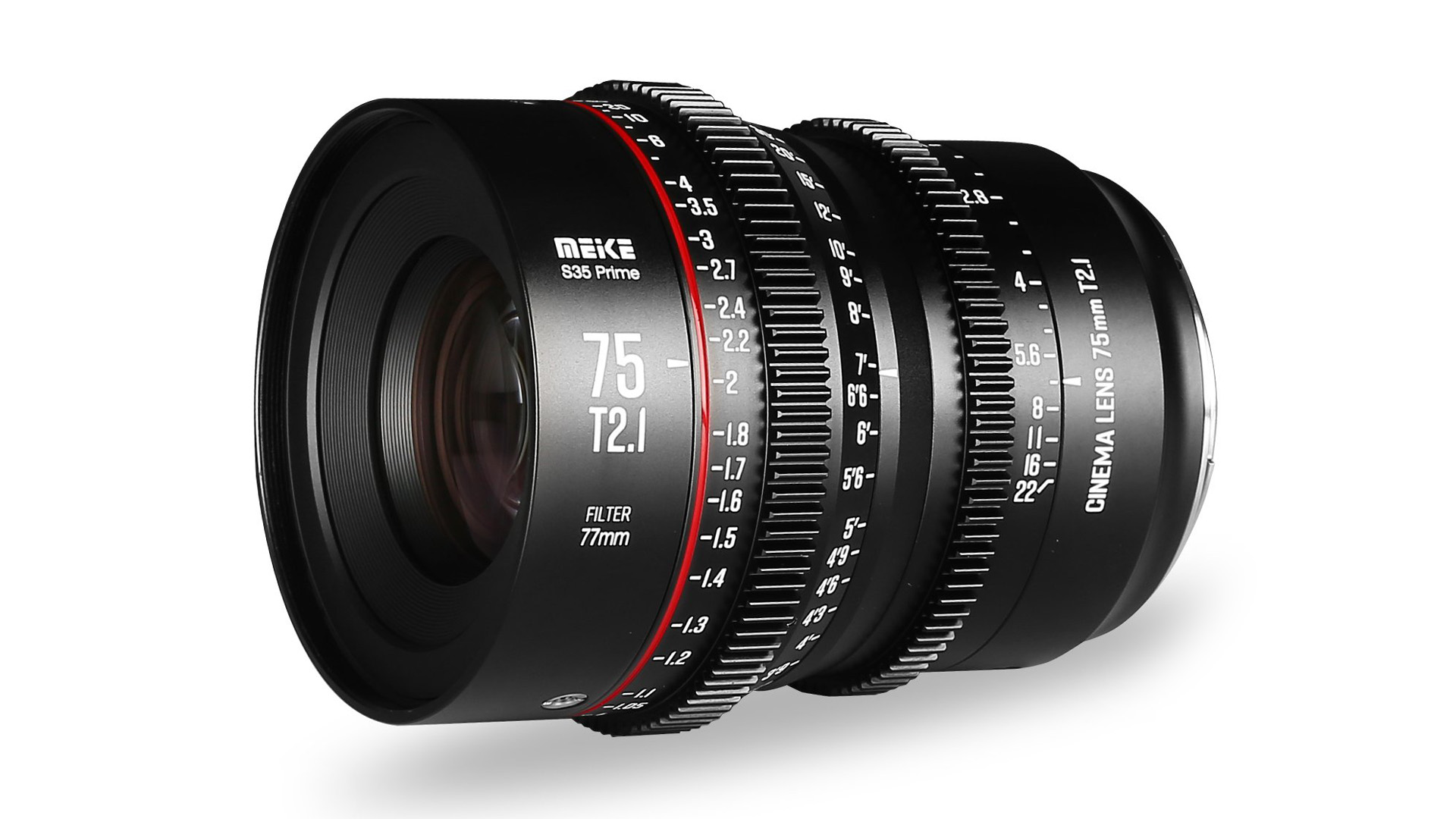 Meikeが75mm T2.1レンズを発売 － EFおよびPLマウントのS35シネマ用